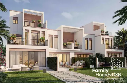 Townhouse - 5 Bedrooms - 5 Bathrooms for sale in Costa Brava 2 - Costa Brava at DAMAC Lagoons - Damac Lagoons - Dubai