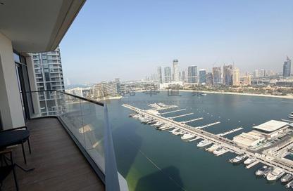 Apartment - 2 - 2 for rent in Marina Vista Tower 1 - Marina Vista - Emaar Beachfront - Dubai Harbour - Dubai