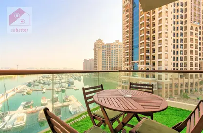Apartment - Studio - 1 Bathroom for rent in Palm Views East - Palm Views - Palm Jumeirah - Dubai