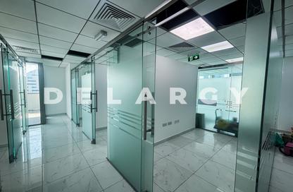 Office Space - Studio - 1 Bathroom for rent in The Prism - Business Bay - Dubai