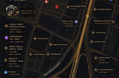 Land - Studio for sale in Orchid Towers - Tiger Downtown Ajman - Al Alia - Ajman