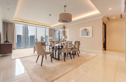 Apartment - 3 - 4 for rent in The Address Residence Fountain Views 3 - The Address Residence Fountain Views - Downtown Dubai - Dubai