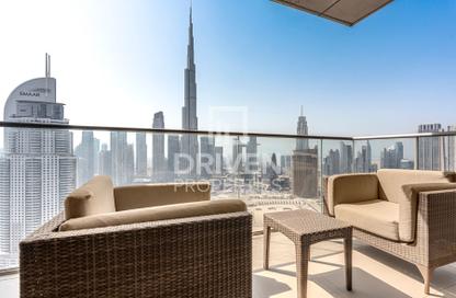 Apartment - 3 - 4 for rent in The Address Residence Fountain Views 3 - The Address Residence Fountain Views - Downtown Dubai - Dubai