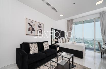 Apartment - Studio - 1 Bathroom for rent in Giovanni Boutique Suites - Dubai Sports City - Dubai