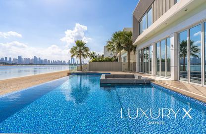 Villa - 5 Bedrooms - 6 Bathrooms for rent in Signature Villas Frond N - Signature Villas - Palm Jumeirah - Dubai