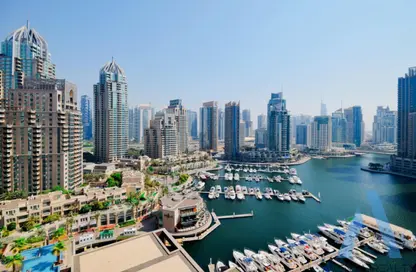 شقة - غرفة نوم - 2 حمامات للايجار في بوابة المارينا 2 - مارينا جيت - دبي مارينا - دبي