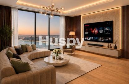 Apartment - 3 Bedrooms - 3 Bathrooms for sale in Palace Beach Residence Tower 2 - Palace Beach Residence - Emaar Beachfront - Dubai Harbour - Dubai