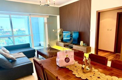 Apartment - 1 Bedroom - 2 Bathrooms for rent in Saba Tower 3 - JLT Cluster Q - Jumeirah Lake Towers - Dubai