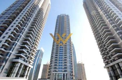 شقة - غرفة نوم - 2 حمامات للايجار في برج Green Lakess 3 - ابراج جرين ليك - (JLT) مجمع S - أبراج بحيرات الجميرا - دبي
