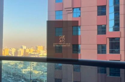 Apartment - 1 - 1 for rent in Al Naemiya Towers - Al Nuaimiya - Ajman
