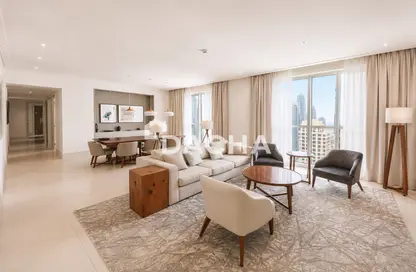 Apartment - 3 Bedrooms - 3 Bathrooms for rent in Vida Residence Downtown - Downtown Dubai - Dubai