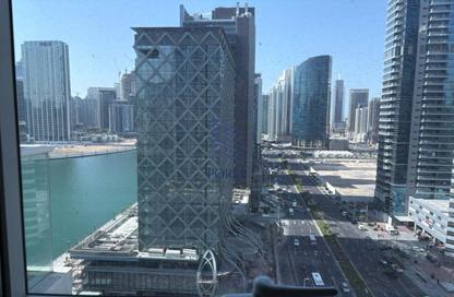 Apartment - Studio - 1 Bathroom for rent in Damac Maison Prive A - Damac Maison Prive - Business Bay - Dubai