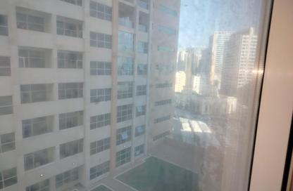 Apartment - Studio - 1 Bathroom for rent in Ajman One Towers - Al Sawan - Ajman