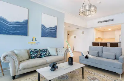 شقة - 2 غرف نوم - 3 حمامات للايجار في برج فيستا 2 - برج فيستا - وسط مدينة دبي - دبي