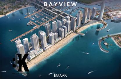 Apartment - 2 - 3 for sale in Bayview Tower 1 - Bayview - Emaar Beachfront - Dubai Harbour - Dubai