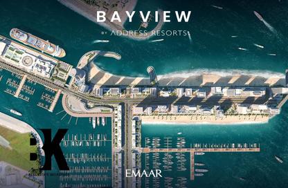 Apartment - 2 - 3 for sale in Bayview Tower 1 - Bayview - Emaar Beachfront - Dubai Harbour - Dubai