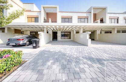 Townhouse - 4 - 3 for sale in Costa Brava 1 - Costa Brava - Damac Lagoons - Dubai