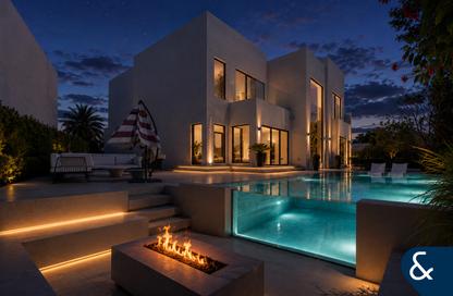Villa - 5 Bedrooms - 6 Bathrooms for rent in Entertainment Foyer - Islamic Clusters - Jumeirah Islands - Dubai