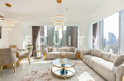 Apartment - 2 Bedrooms - 3 Bathrooms for rent in Boulevard Point - Downtown Dubai - Dubai Apartment - 2 Bedrooms - 3 Bathrooms for rent in Boulevard Point - Downtown Dubai - Dubai