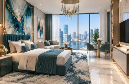 Apartment - 1 Bathroom for sale in Chic Tower - Business Bay - Dubai