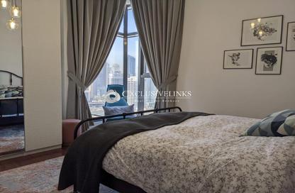 شقة - غرفة نوم - 2 حمامات للايجار في برج Green Lakess 3 - ابراج جرين ليك - (JLT) مجمع S - أبراج بحيرات الجميرا - دبي