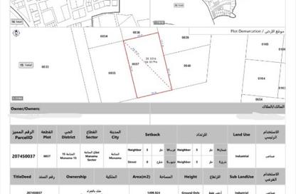 Land - Studio for sale in Manama - Ajman