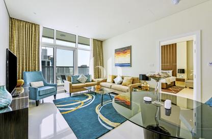 Apartment - Studio - 1 Bathroom for rent in Bay's Edge - Business Bay - Dubai