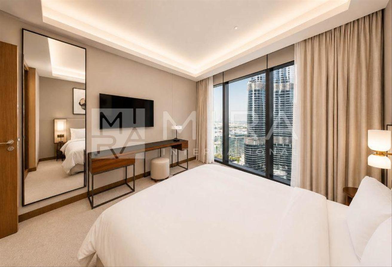 Largest LR | Burj & Fountain view | Mid floor photo 12