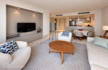 Apartment - 1 - 1 for rent in Vida Residence Downtown - Downtown Dubai - Dubai