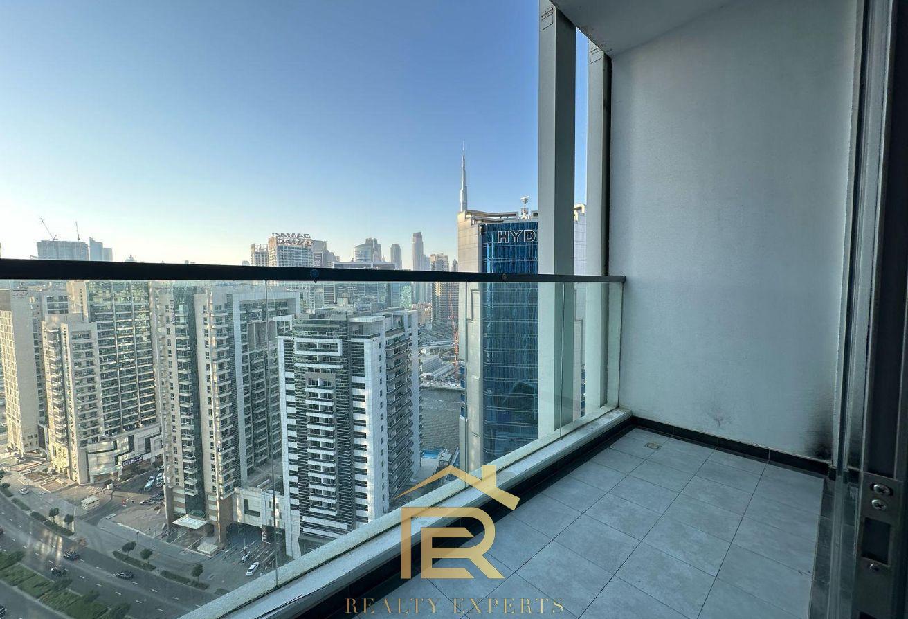 Furnished Studio | Bayz by Danube | Balcony photo 10