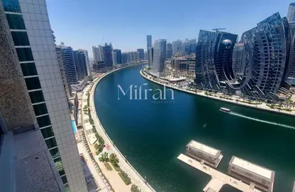 شقة - 1 حمام للايجار في برج هاميلتون - الخليج التجاري - دبي