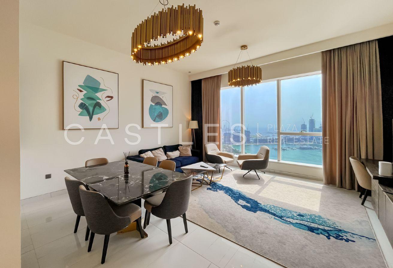 Luxury 2BR + Maid | Furnished | SZR View |For Rent photo 10