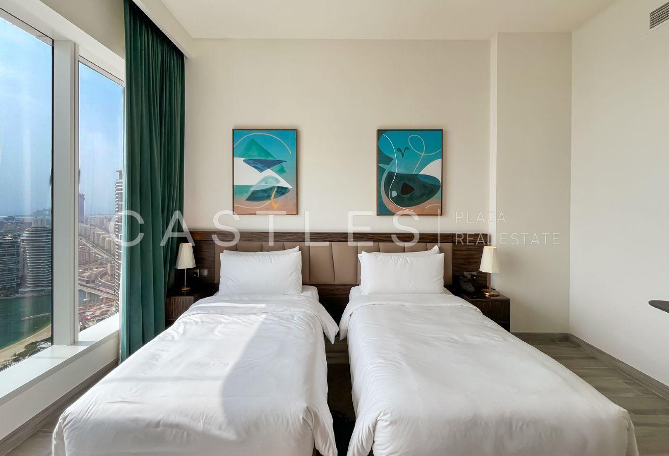 Luxury 2BR + Maid | Furnished | SZR View |For Rent photo 6