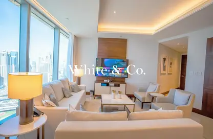 شقة - 2 غرف نوم - 3 حمامات للايجار في 1 فندق العنوان-سكاي فيو - أبراج العنوان سكاي فيو - وسط مدينة دبي - دبي