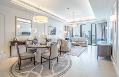 Apartment - 1 - 2 for rent in Kempinski Blvd (The address Blvd) - Downtown Dubai - Dubai