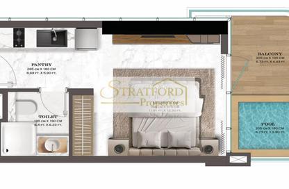 Apartment - Studio - 1 Bathroom for sale in Lazord by Lapis - Majan - Dubai Land - Dubai