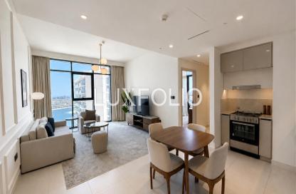 شقة - غرفة نوم - 1 حمام للايجار في برج Marina Vista 1 - مارينا فيستا - إعمار بيتشفرونت - دبي هاربور - دبي شقة - غرفة نوم - 1 حمام للايجار في برج Marina Vista 1 - مارينا فيستا - إعمار بيتشفرونت - دبي هاربور - دبي
