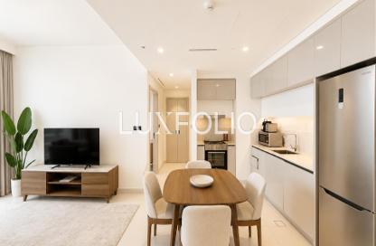 Apartment - 1 Bedroom - 1 Bathroom for rent in Marina Vista Tower 1 - Marina Vista - Emaar Beachfront - Dubai Harbour - Dubai