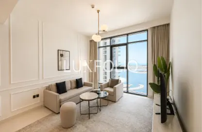 شقة - غرفة نوم - 1 حمام للايجار في برج Marina Vista 1 - مارينا فيستا - إعمار بيتشفرونت - دبي هاربور - دبي