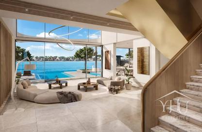 Villa - 5 - 6 for sale in Beach Collection Frond O - Beach Collection - Palm Jebel Ali - Dubai
