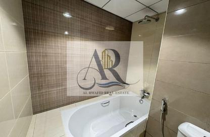 Apartment - 2 Bedrooms - 2 Bathrooms for sale in Corniche Tower - Ajman Corniche Road - Ajman