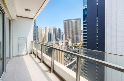 Apartment - 1 Bedroom - 2 Bathrooms for rent in Silverene Tower B - Silverene - Dubai Marina - Dubai