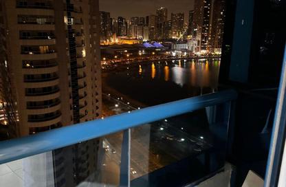 Apartment - 2 Bedrooms - 3 Bathrooms for sale in Beach Tower 2 - Al Khan Lagoon - Al Khan - Sharjah