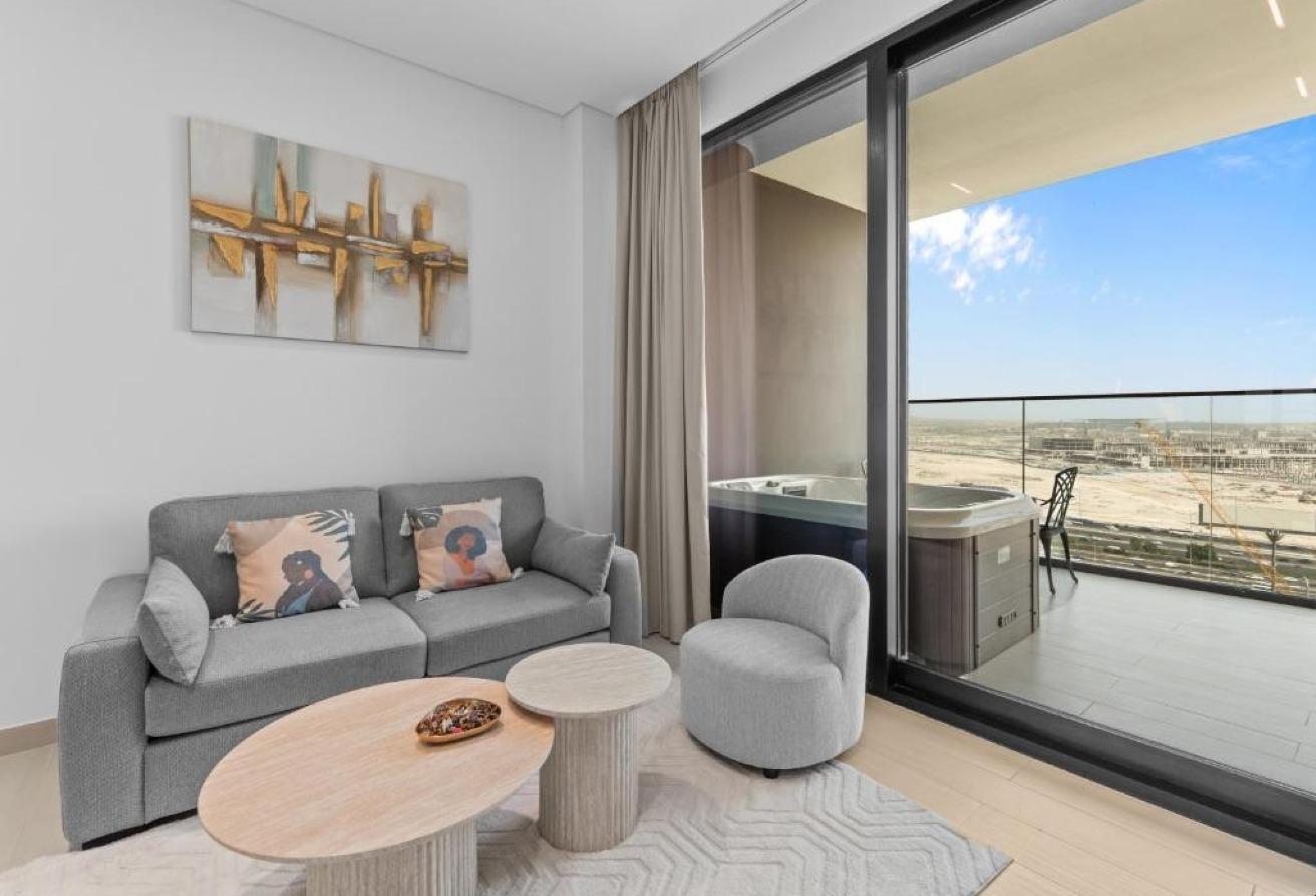 Furnished Studio | Trillionaire Residences | Rent photo 11