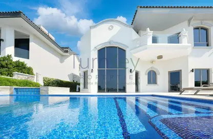 Villa - 4 Bedrooms - 5 Bathrooms for rent in Garden Homes Frond M - Garden Homes - Palm Jumeirah - Dubai