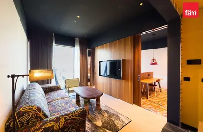 Apartment - 1 Bedroom - 2 Bathrooms for rent in Mama Shelter Residences - Business Bay - Dubai