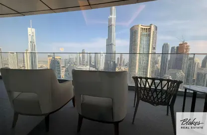 شقة - 3 غرف نوم - 5 حمامات للايجار في 1 فندق العنوان-سكاي فيو - أبراج العنوان سكاي فيو - وسط مدينة دبي - دبي