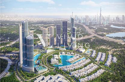 Apartment - 1 Bedroom - 1 Bathroom for sale in 340 Riverside Crescent - Sobha Hartland II - Bukadra - Dubai