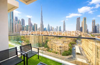 Apartment - 2 Bedrooms - 4 Bathrooms for rent in Bellevue Tower 1 - Bellevue Towers - Downtown Dubai - Dubai