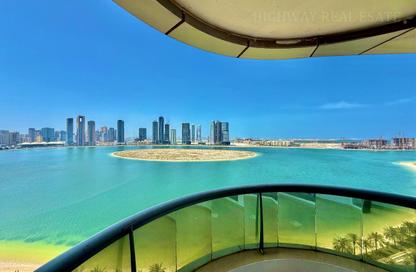 Apartment - 3 Bedrooms - 4 Bathrooms for rent in Al Anwar Tower - Al Khan Lagoon - Al Khan - Sharjah